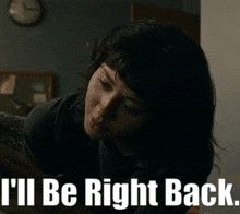 From Tv Show Kristi Miller GIF - From Tv Show Kristi Miller Ill Be Right Back GIFs