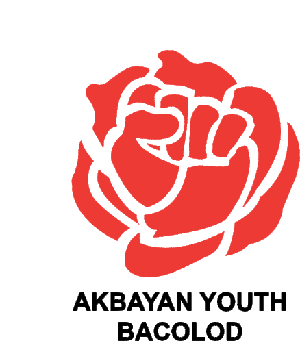 Akbayan Youth Bacolod Rose Fist Sticker - Akbayan Youth Bacolod Akbayan Youth Rose Fist Stickers
