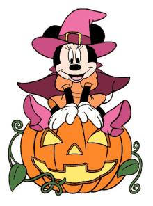 halloween minnie mouse pumpkin