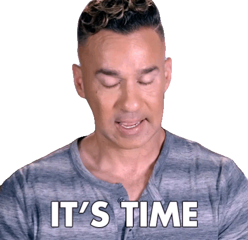 Its Time The Situation Sticker - Its Time The Situation Mike Sorrentino Stickers