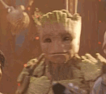 groot smile holiday special dance gotg
