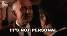 Its Not Personal The Godfather GIF - Its Not Personal The Godfather Strictly Business GIFs