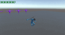 a computer generated image of a person with a sword in a game