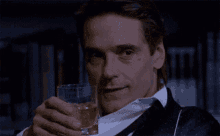 Actor Jeremy GIF - Actor Jeremy Drink GIFs