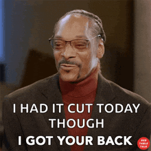 I Got Your Back Snoop Dogg GIF - I Got Your Back Snoop Dogg Red Table Talk GIFs