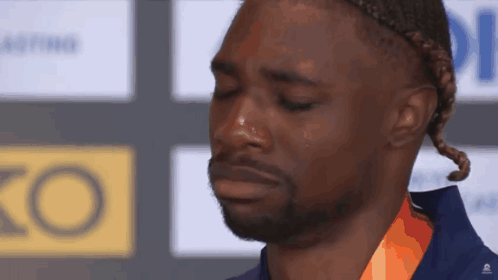 Noah Lyles Crying Lyles Olympics GIF - Noah Lyles Crying Lyles Olympics  World champions of what - Discover & Share GIFs