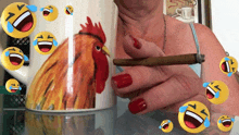 Smoking Rooster GIF - Smoking Rooster GIFs
