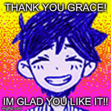 Thank You Grace Im Glad You Like It GIF - Thank You Grace Im Glad You Like It Hero Omori GIFs