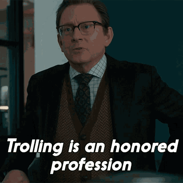 Trolling Is An Honored Profession Leland Townsend GIF - Trolling Is An Honored Profession Leland Townsend Evil GIFs