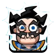 a cartoon character with glasses and a mustache is wearing a mask on his face .