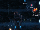 the infinity gauntlet has a helmet boots and shoulders on it