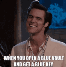 Blue Vault Vault GIF - Blue Vault Vault Coin Hunt World GIFs