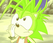 Manic The Hedgehog Sonic Underground GIF - Manic The Hedgehog Sonic Underground Nose GIFs