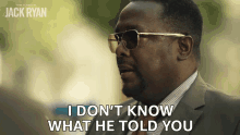 I Dont Know What He Told You James Greer GIF - I Dont Know What He Told You James Greer Tom Clancys Jack Ryan GIFs