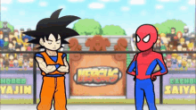 Spider Man GIF - Spider Man Goku GIFs