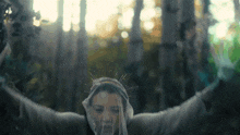 Casting Magic Crown Lands GIF - Casting Magic Crown Lands Lady Of The Lake Song GIFs