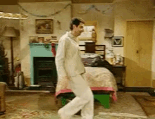 Mr Bean Excited GIF - Mr Bean Excited Christmas GIFs