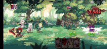 a screenshot of a video game shows a total of 3,981 damage