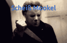 Scheißmookel Michael Myers GIF - Scheißmookel Michael Myers Knife GIFs