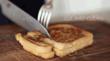 Grilled Cheese Squares GIF - Grilledcheese Squares Croutons GIFs