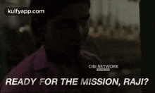 a woman in a pink shirt says ready for the mission