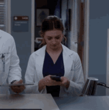Greys Anatomy Amelia Shepherd GIF - Greys Anatomy Amelia Shepherd On Phone GIFs