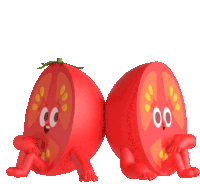 томат двое Sticker - томат двое Tomato Stickers