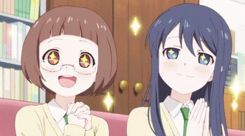 Happy Anime GIF - Happy Anime Please - Discover & Share GIFs