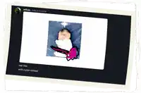 a picture of a baby is displayed on a screen with the words nah this with a gran instead at the bottom