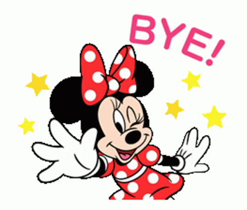 Bye Waves Sticker - Bye Waves Minnie Mouse - Discover & Share GIFs