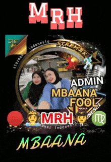 a poster that says admin mbaana fool on it