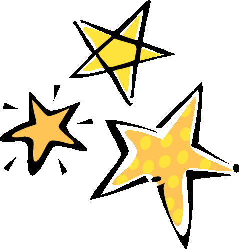 Stars Yellow Stars Sticker - Stars Yellow Stars Sterne - Discover & Share  GIFs