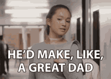Hed Make Like A Great Dad Checking GIF - Hed Make Like A Great Dad Checking Observing GIFs