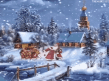 Merry Christmas Winter GIF - Merry Christmas Winter Snow GIFs