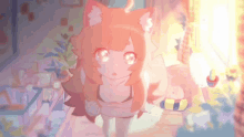 Neko Catgirl GIF - Neko Catgirl Peek GIFs