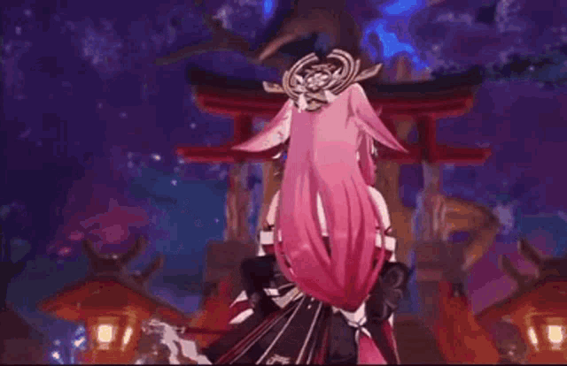Yae Miko Yae GIF - Yae Miko Yae Genshin Impact GIFs