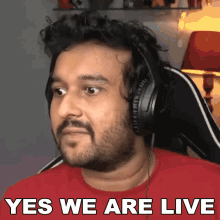 Yes We Are Live Sahil Shah GIF - Yes We Are Live Sahil Shah We Are Online GIFs