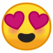 wow in love love heart emoji