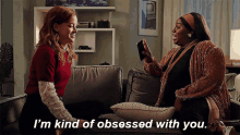 Im Kind Of Obsessed With You Zoey Clarke GIF - Im Kind Of Obsessed With You Zoey Clarke Mo GIFs