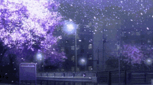 Purple Anime GIF