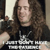 I Just Don'T Have The Patience For It Anymore Bradley Hall GIF - I Just Don'T Have The Patience For It Anymore Bradley Hall I'M No Longer Tolerant Of It GIFs