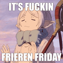 Frieren Friday GIF - Frieren Friday Anime GIFs