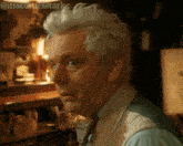 a close up of a man 's face with the hashtag itsscottiesstark on the bottom