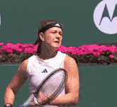 Karolina Muchova Overhead Smash GIF - Karolina Muchova Overhead Smash Tennis GIFs