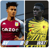 Aston Villa F.C. Vs. Watford F.C. First Half GIF - Soccer Epl English Premier League GIFs