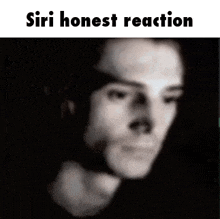 Siri My Honest Reaction Meme GIF