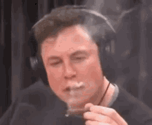 Elon Musk Smoke GIF - Elon Musk Smoke Quality GIFs