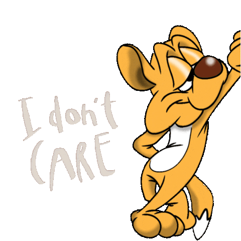 Don'T Care I Don'T Care Sticker - Don'T Care I Don'T Care Who Cares Stickers