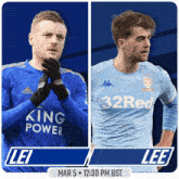 Leicester City F.C. Vs. Leeds United Pre Game GIF - Soccer Epl English Premier League GIFs