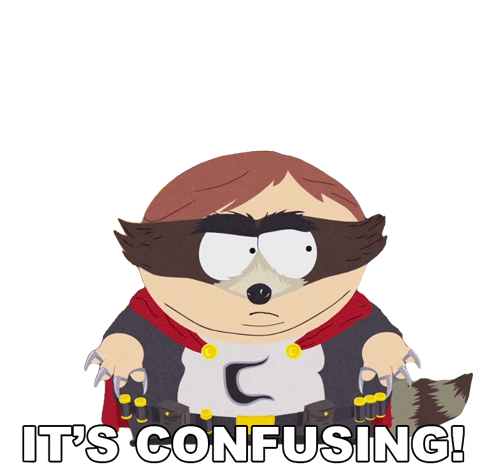 Its Confusing The Coon Sticker - Its Confusing The Coon Eric Cartman Stickers